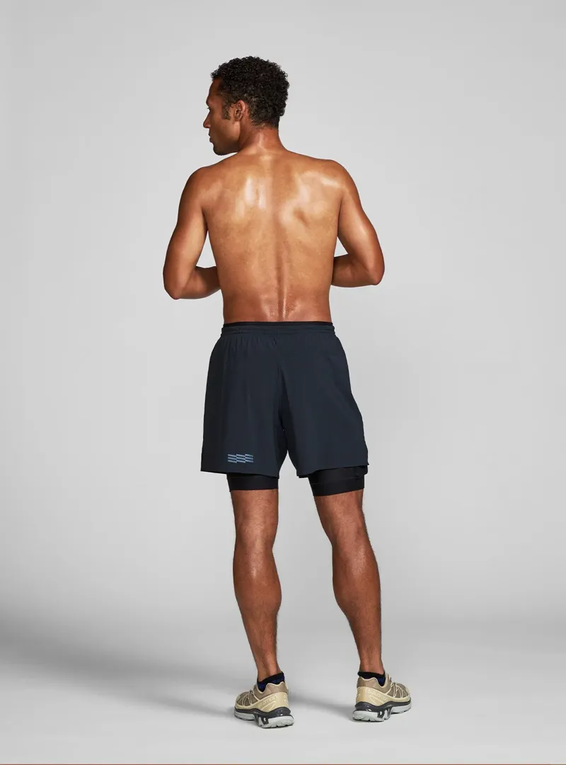 Janji 7 Inch Multi 2-in-1 Men's Running Shorts in Midnight -6