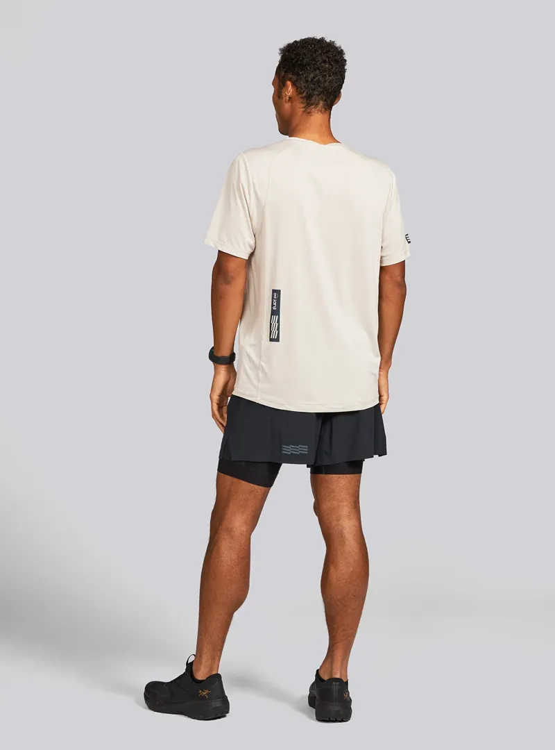 Janji Run All Day Men's Running T-Shirt in Sandstorm-2