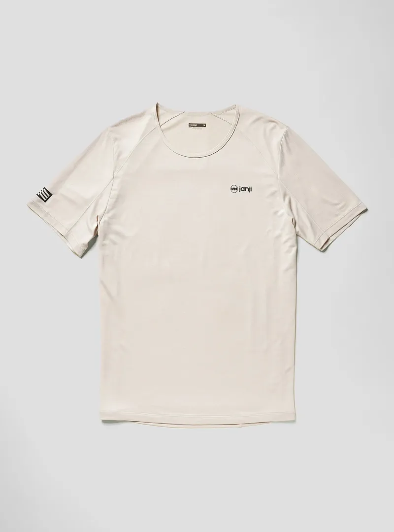 Janji Run All Day Men's Running T-Shirt in Sandstorm