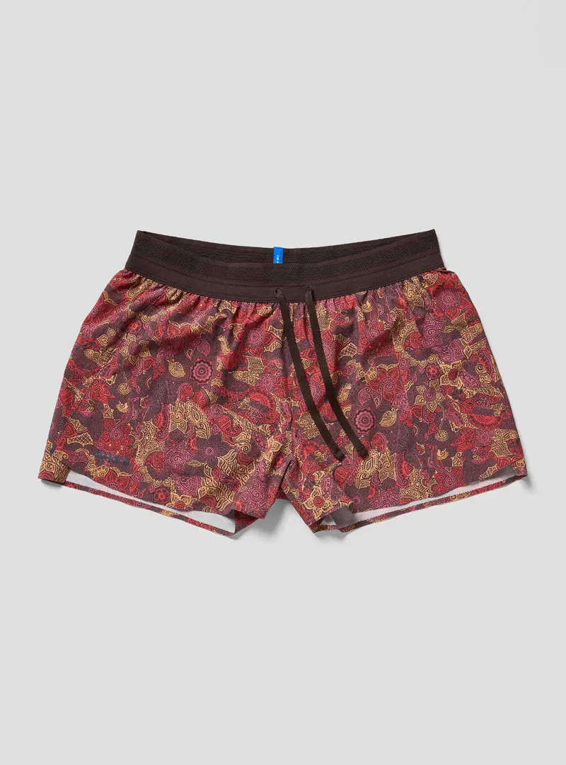 Janji AFO Middle Women's 3inch Running Shorts in Paisley Hand Multi-6