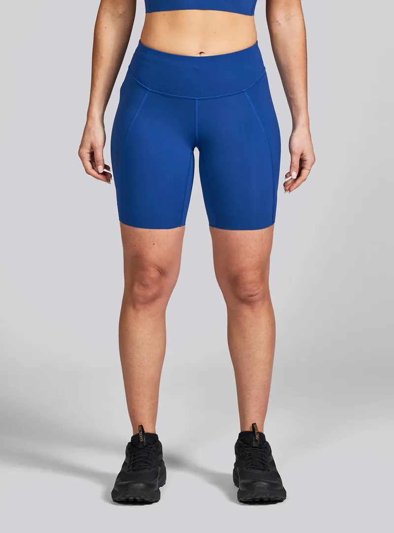 Janji Women's 7 Inch Pace Short in Sapphire -1