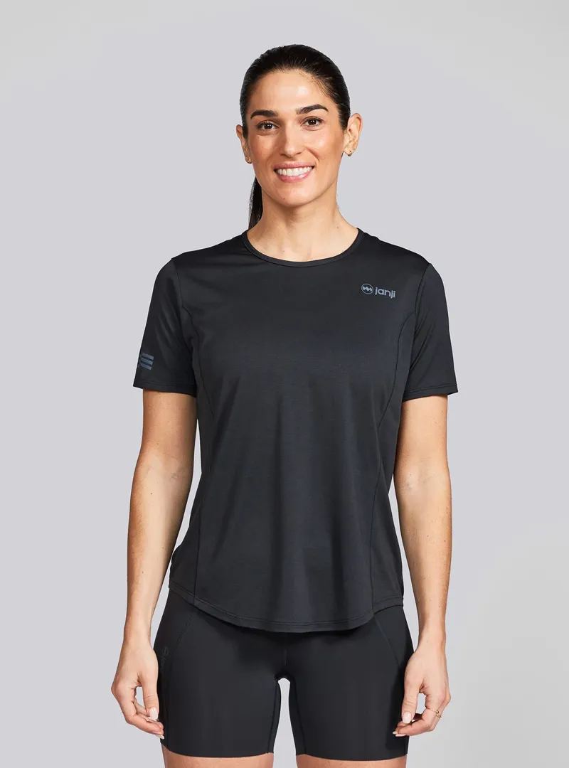 Janji Run All Day Women's Running T-Shirt in Midnight-1