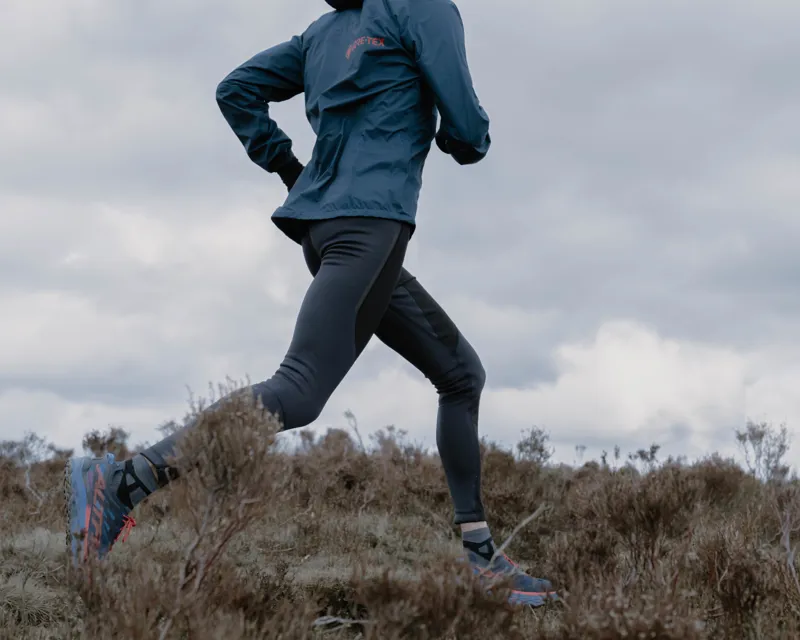 Ronhill Tech Gore-Tex Mercurial Men's Waterproof Running Jacket in Admiral/Flame-5