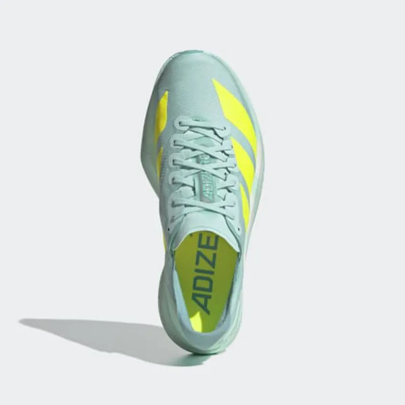 adidas Adizero Adios Pro 4 Women's Road Running Shoe in Flash Aqua/Lucid Lemon/Mint Ton-1
