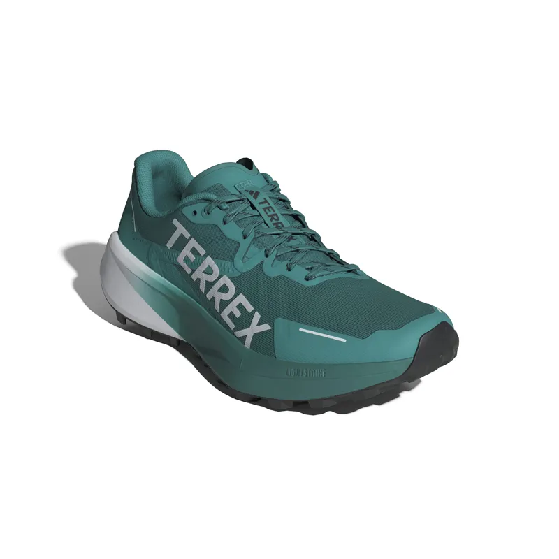 adidas Terrex Agravic 3 Men's Trail Running Shoe in Pure Teal/Dash Grey/Core Black-4