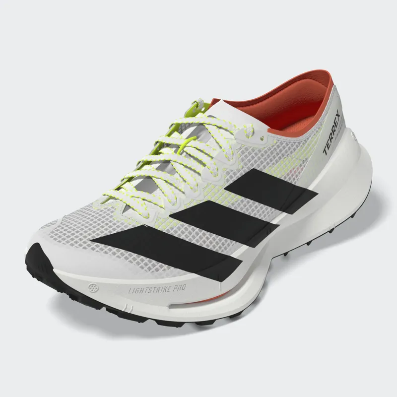 adidas Terrex Agravic Speed Ultra 2 in Cloud White/Core Black/Semi Orange-5