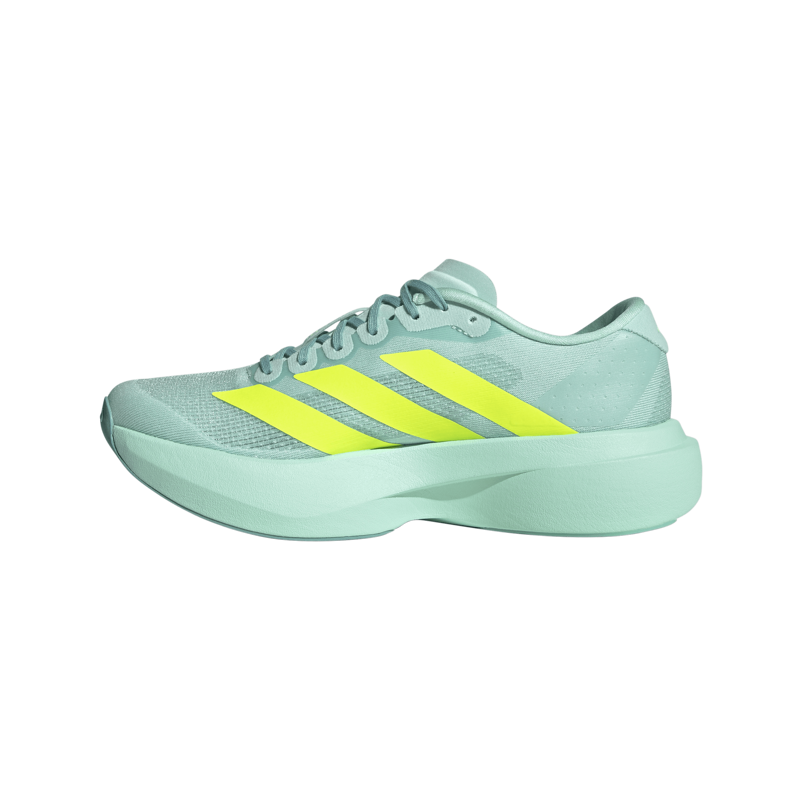 adidas Adizero Evo SL Women's Road Running Shoe in Semi Flash Aqua/Lucid Lemon/Mint Ton-3