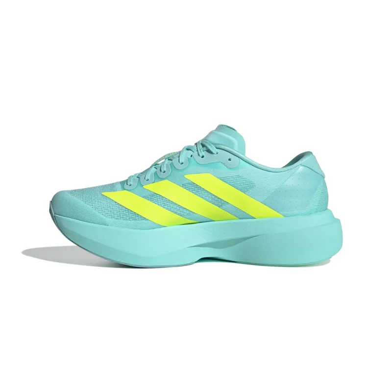 adidas Adizero Evo SL Men's Road Running Shoe in Flash Aqua/Lucid Lemon/Mint Ton-3