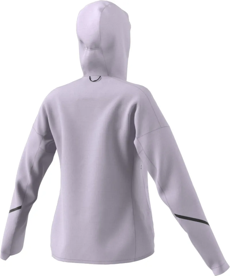 adidas Terrex Women's Xperior Light Rain Jacket in Silver Dawn-2