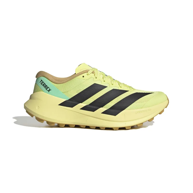 adidas Terrex Agravic SL Men's Trail Running Shoe in Frozen Lemon/Core Black/Pulse Mint