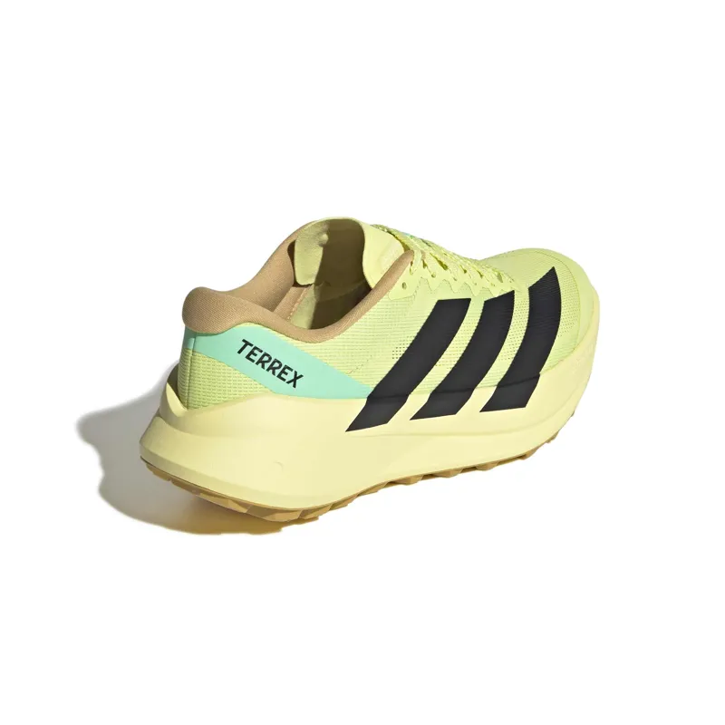 adidas Terrex Agravic SL Men's Trail Running Shoe in Frozen Lemon/Core Black/Pulse Mint-5