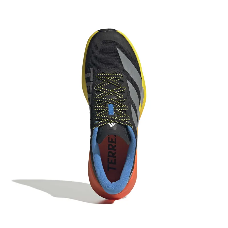 adidas Terrex Agravic SL Trail Running Shoes in Core Black/Semi Impact Orange/Grey Three-1