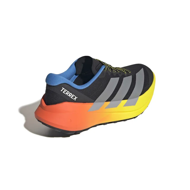 adidas Terrex Agravic SL Trail Running Shoes in Core Black/Semi Impact Orange/Grey Three-5