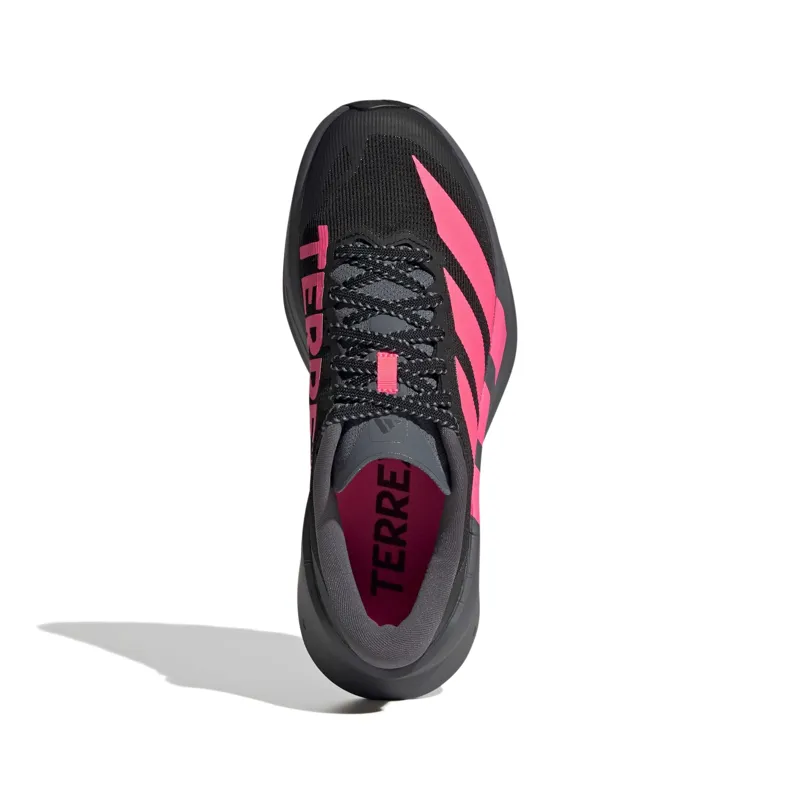 adidas Terrex Agravic SL Women's Trail Running Shoe in Core Black/Solar Turbo/Onix-1