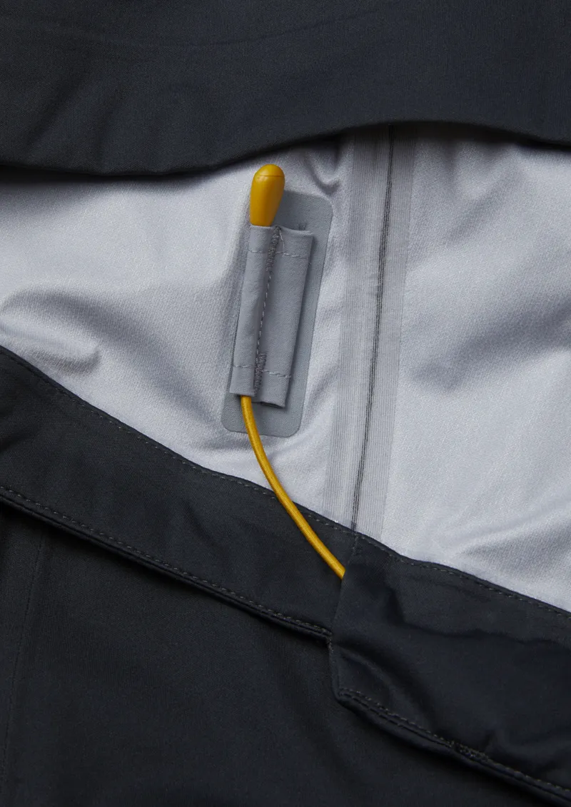 Rab Kinetic Ultra Men's Waterproof Running Jacket in Sahara/Beluga-4