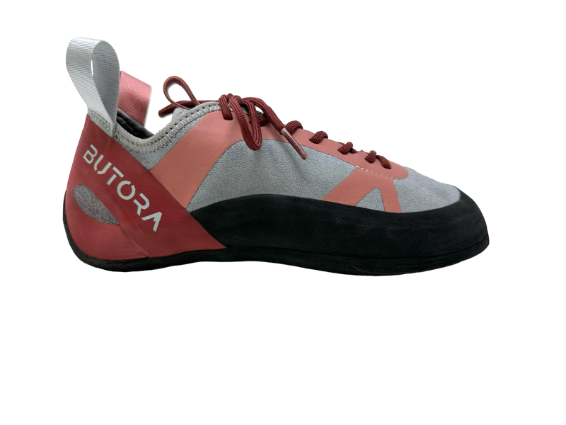 Butora Komet Lace Low Volume Unisex Climbing Shoe in Rose