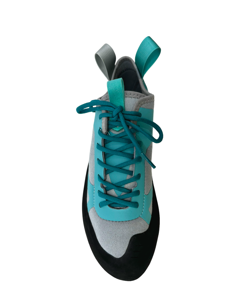 Butora Komet Lace Regular Volume Unisex Climbing Shoe in Aqua Blue-2