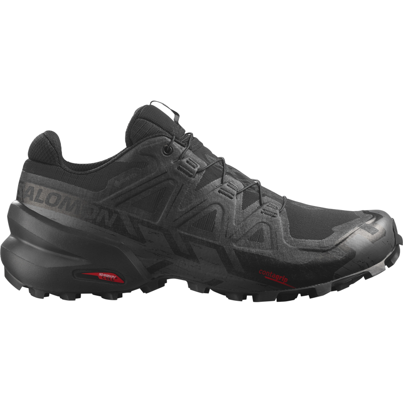Salomon Speedcross 6 GTX Men's Trail Running Shoe in Black/Black/Phantom