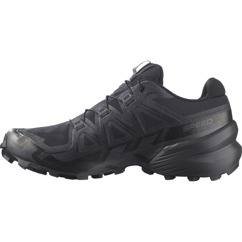 Salomon Speedcross 6 GTX Men's Trail Running Shoe in Black/Black/Phantom-4