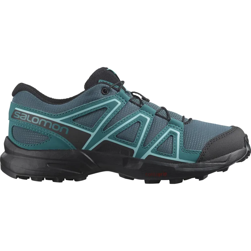 Salomon Speedcross Junior Trail Running Shoe in Stargazer/Black/Harbor Blue