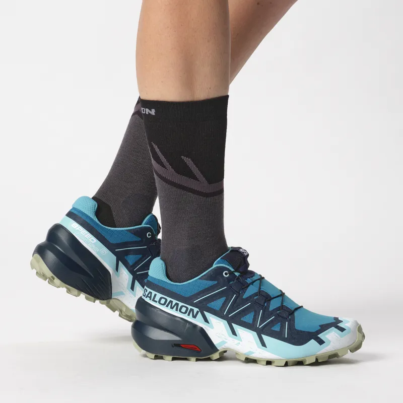 Salomon Speedcross 6 Women's Trail Running Shoe in Tahide/Carbon/Tea-6