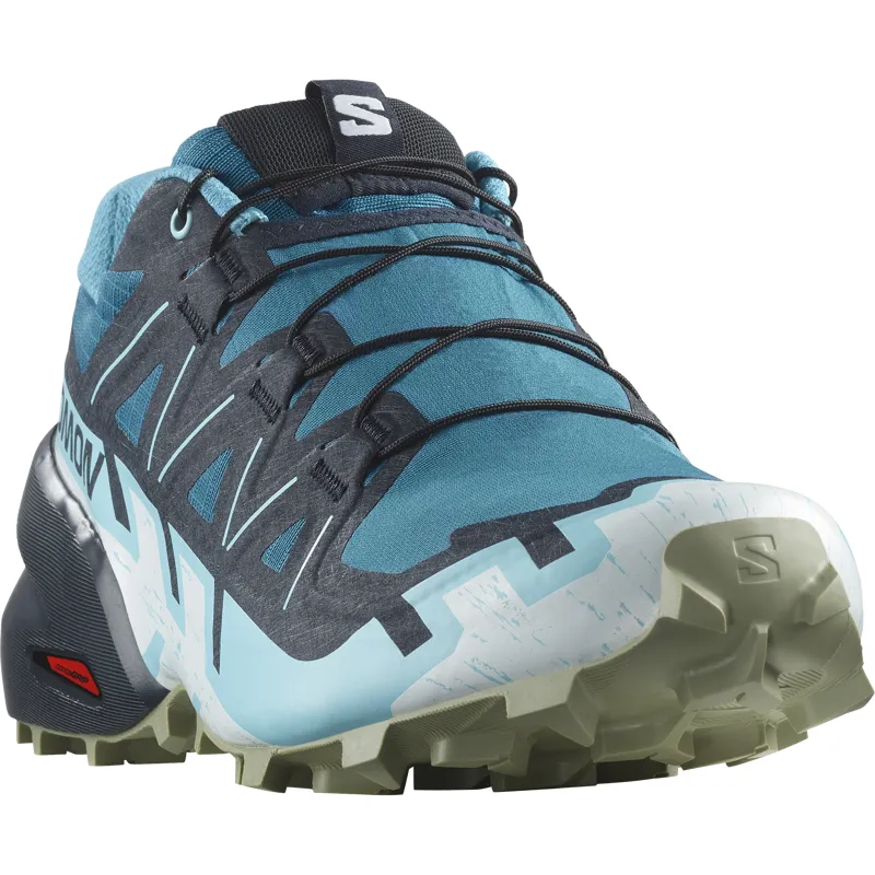 Salomon Speedcross 6 Women's Trail Running Shoe in Tahide/Carbon/Tea-5