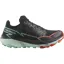 Salomon Thundercross Women's Trail/Fell Running Shoe in Black/Cherry Tomato/Electric Green