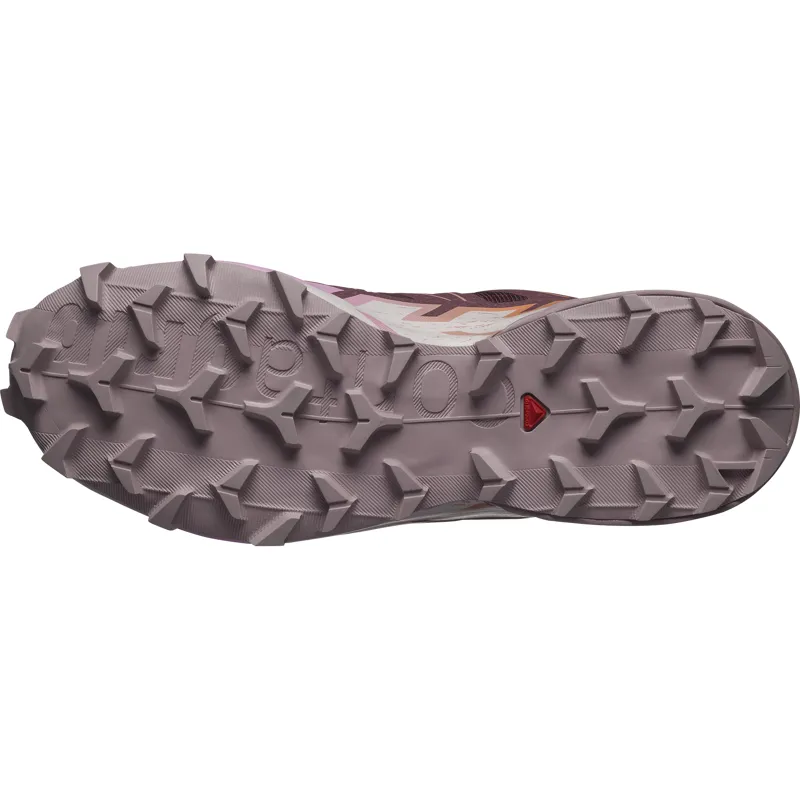 Salomon Speedcross 6 Women's Trail Running Shoe in Catawba Grape/Papaya/Deauville Mauve-1