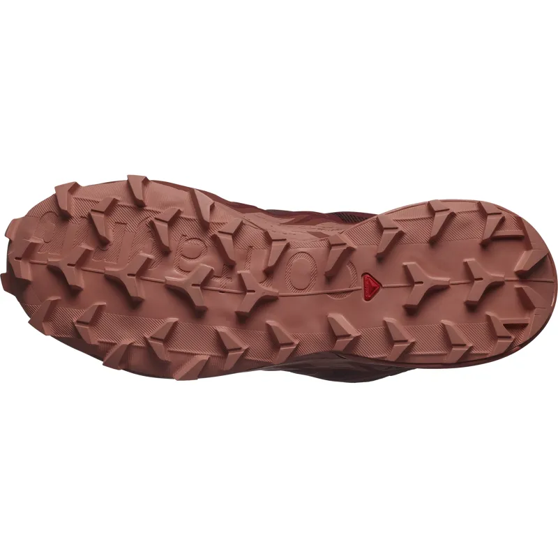 Salomon Speedcross 6 GTX Women's Trail Running Shoe in Rum Raisin/Barn Red/Canyon Clay-1