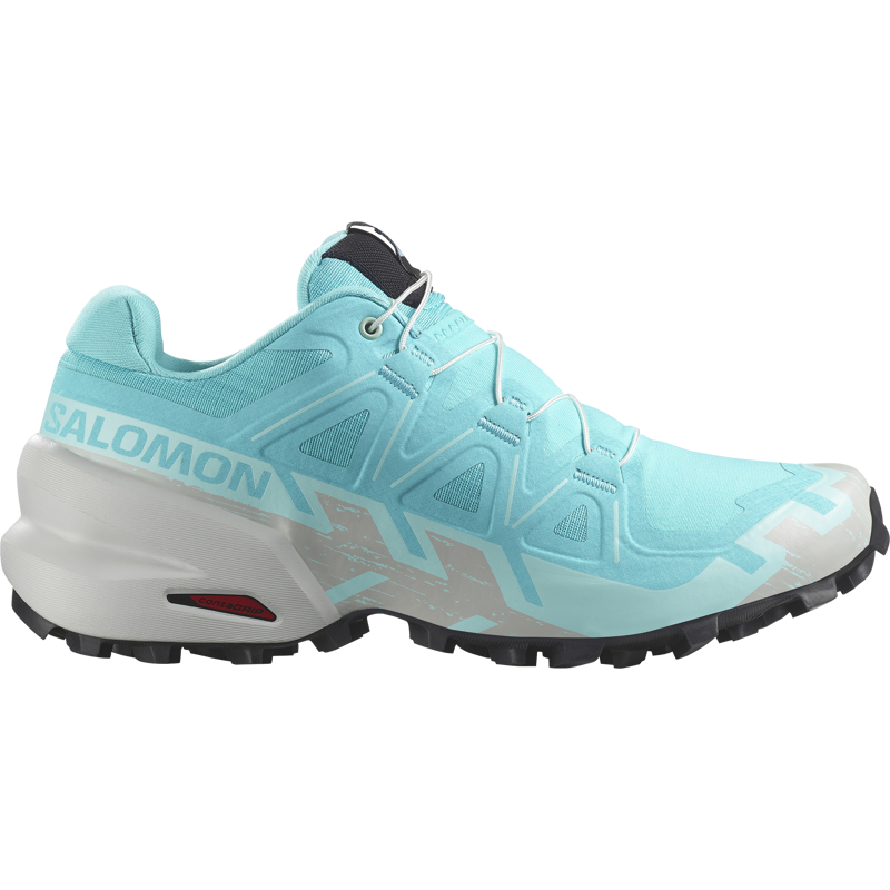 Salomon Speedcross 6 Women's Trail Running Shoe in Blue Buracao/Lunar Rock/Iced Aqua