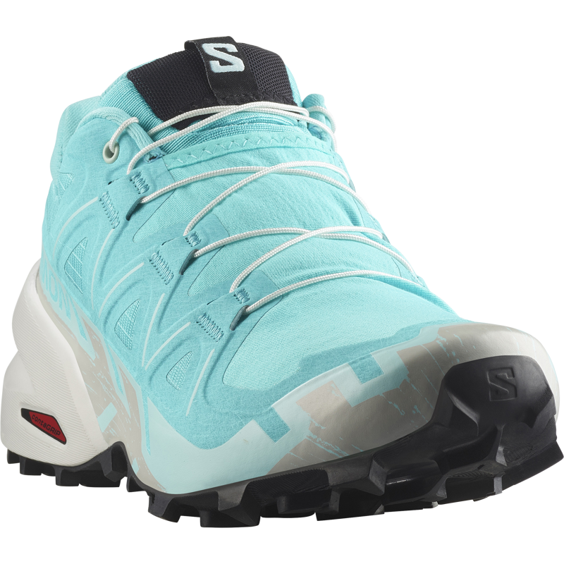 Salomon Speedcross 6 Women's Trail Running Shoe in Blue Buracao/Lunar Rock/Iced Aqua-5