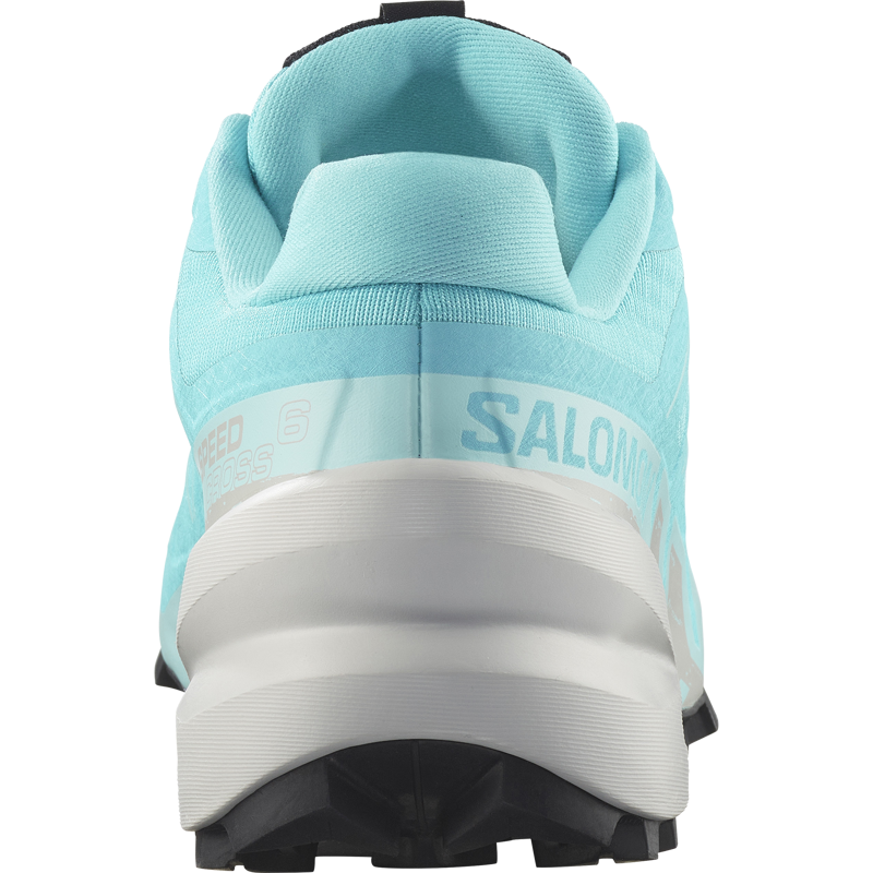 Salomon Speedcross 6 Women's Trail Running Shoe in Blue Buracao/Lunar Rock/Iced Aqua-4
