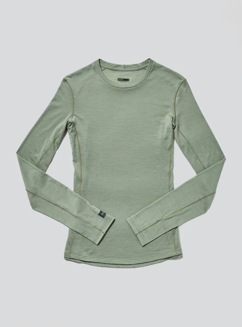 Janji Repeat Merino Long Sleeve Women's Base-Layer in Sage