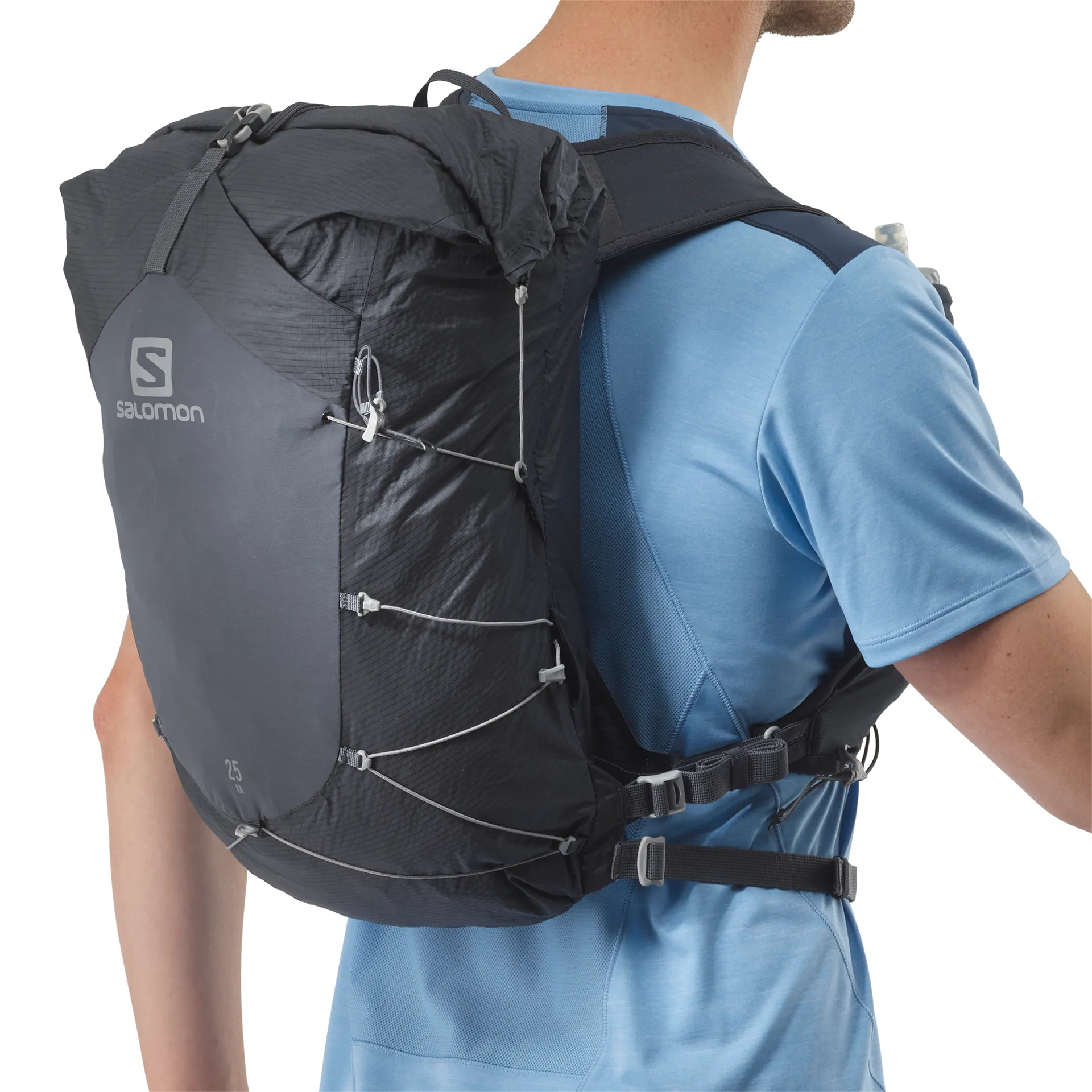 Salomon XA 25 Unisex Hiking Outdoor Rucksack Ebony/Black