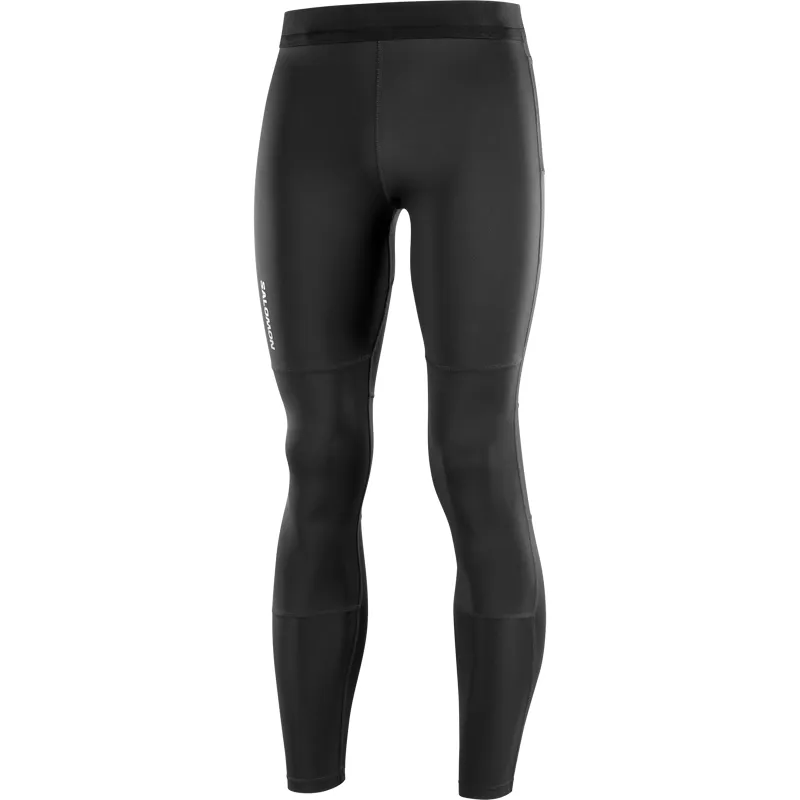 Salomon Cross Run Men's Tight in Deep Black