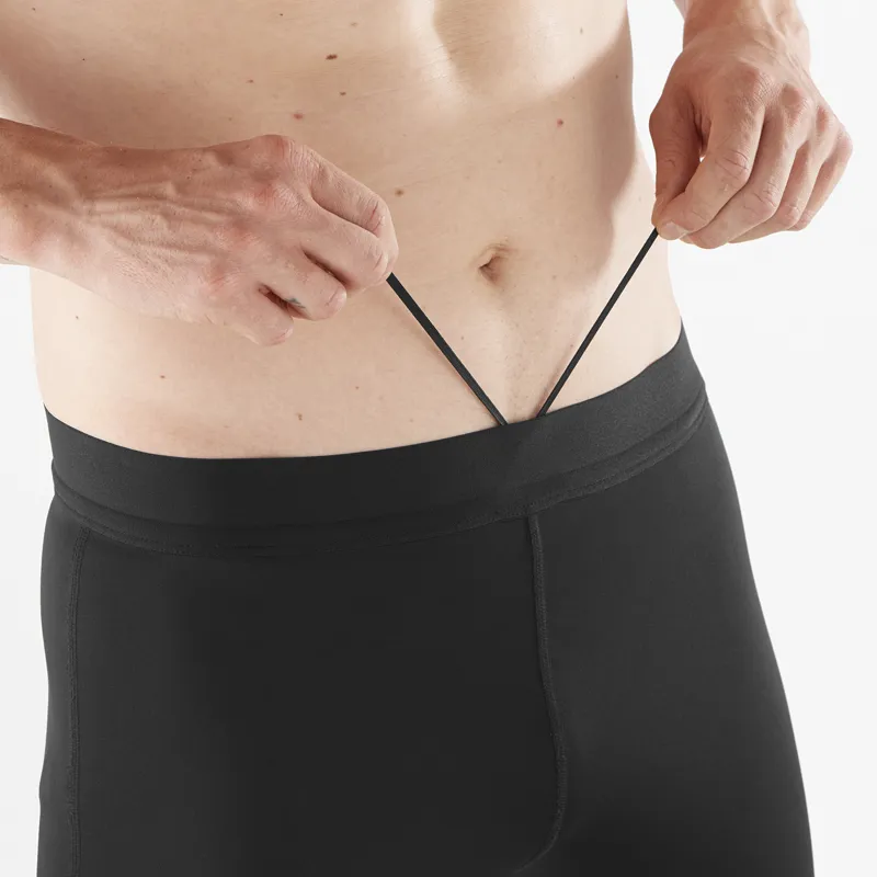 Salomon Cross Run Men's Tight in Deep Black-4