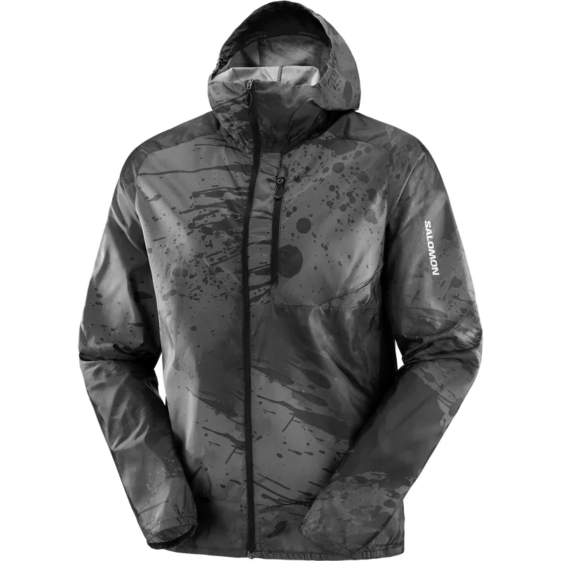 【非売品】神戸TRAIL SALOMON BONATTI CROSS WIND Salomon Bonatti Cross Wind Full Zip Hoodie - Running jacket