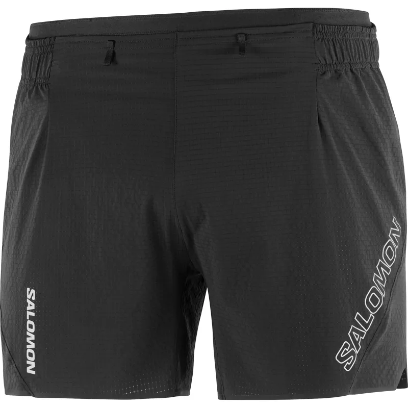 Salomon Sense Aero 5-inch Men's Running Short in Deep Black