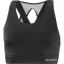 Salomon Cross Run Bra in Deep Black
