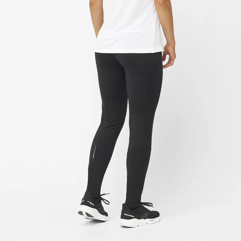 Salomon Cross Run 28-inch Women's Tight in Deep Black-3