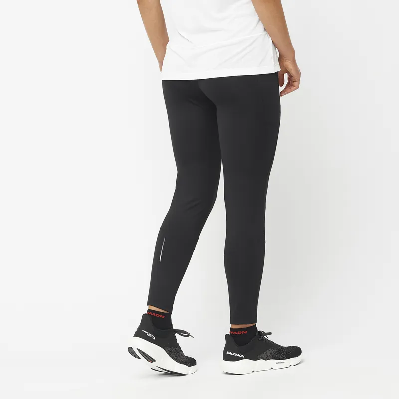 Salomon Cross Run 25-inch Women's Tight in Deep Black-2