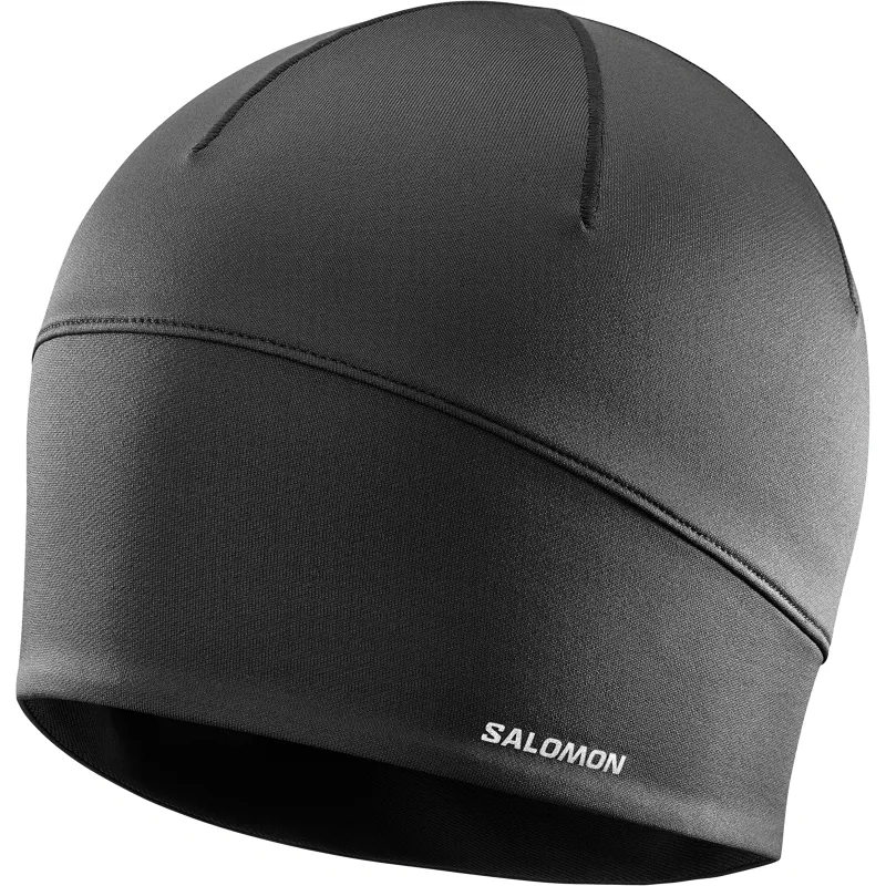 Salomon Active Beanie in Deep Black/Ebony