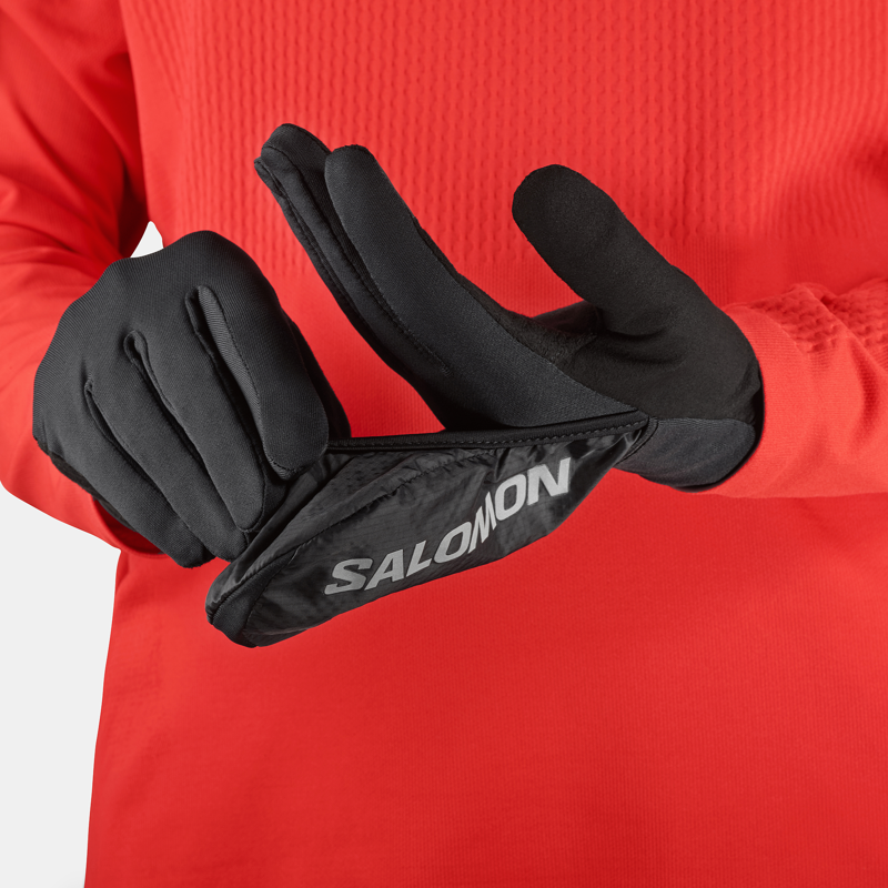 Salomon Fast Wing Winter Glove in Deep Black-1