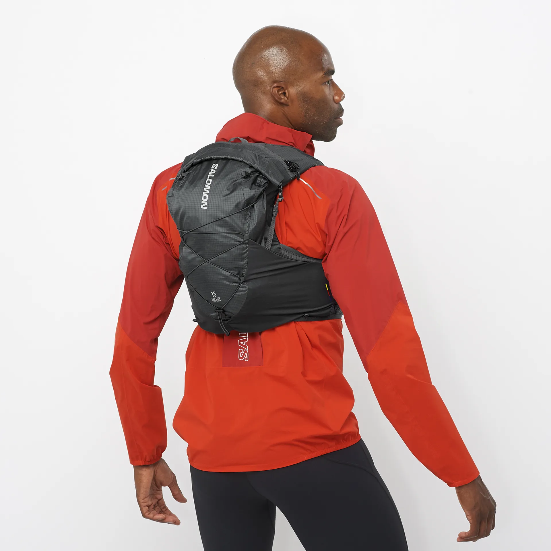 Salomon ADV Skin Cross Season 15 Unisex Running Pack in Ebony/Alloy