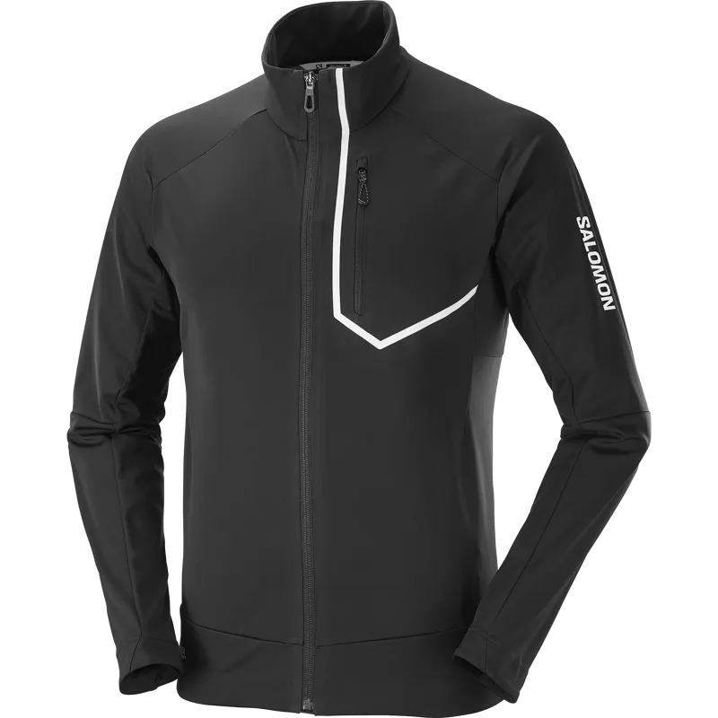 Salomon Gore-Tex Infinium Winstopper Pro Jacket Men's Deep Black