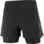Salomon Sense Aero 2in1 Men's Running Short in Deep Black