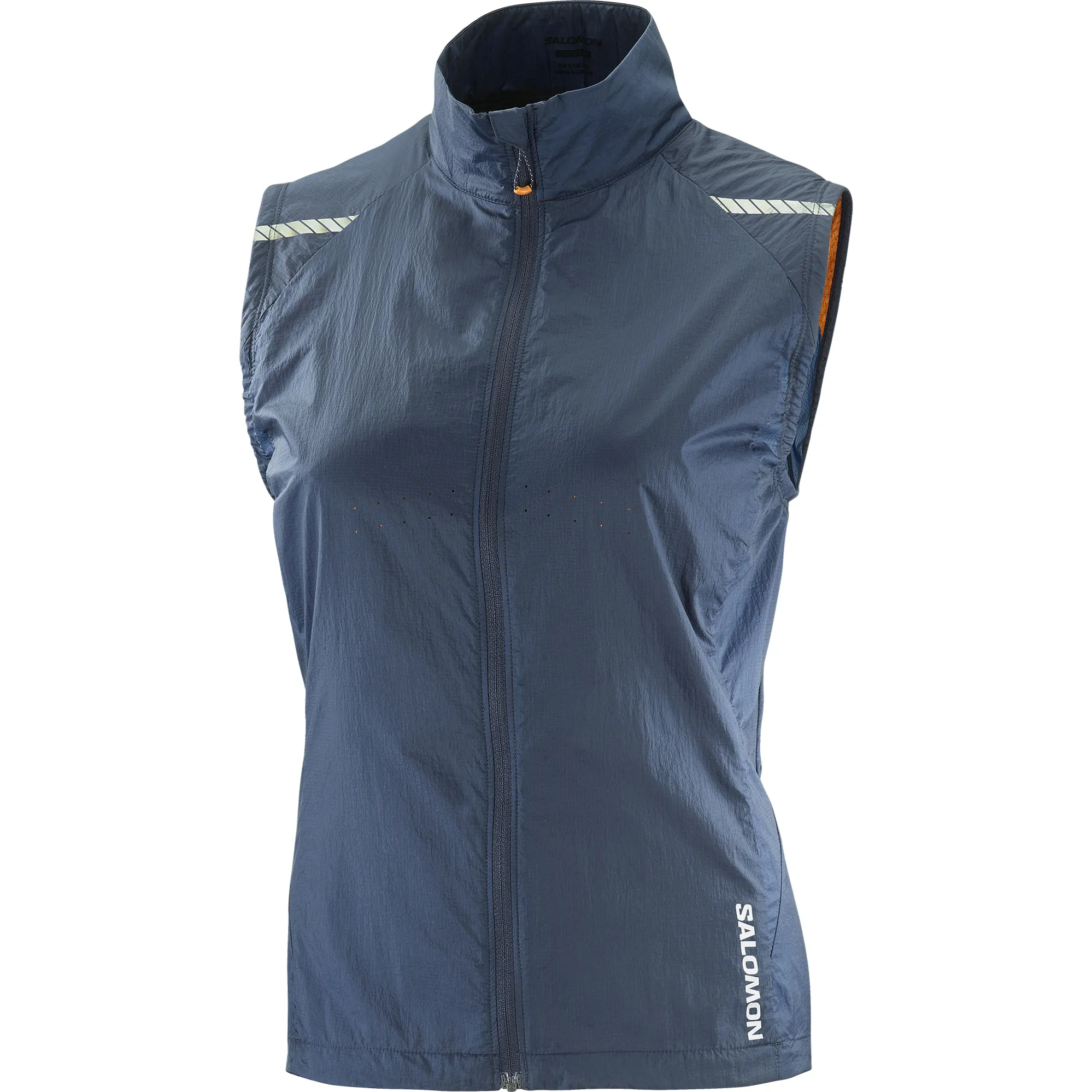 Salomon Sense Flow Vest Women s Windproof Running Gilet Carbon