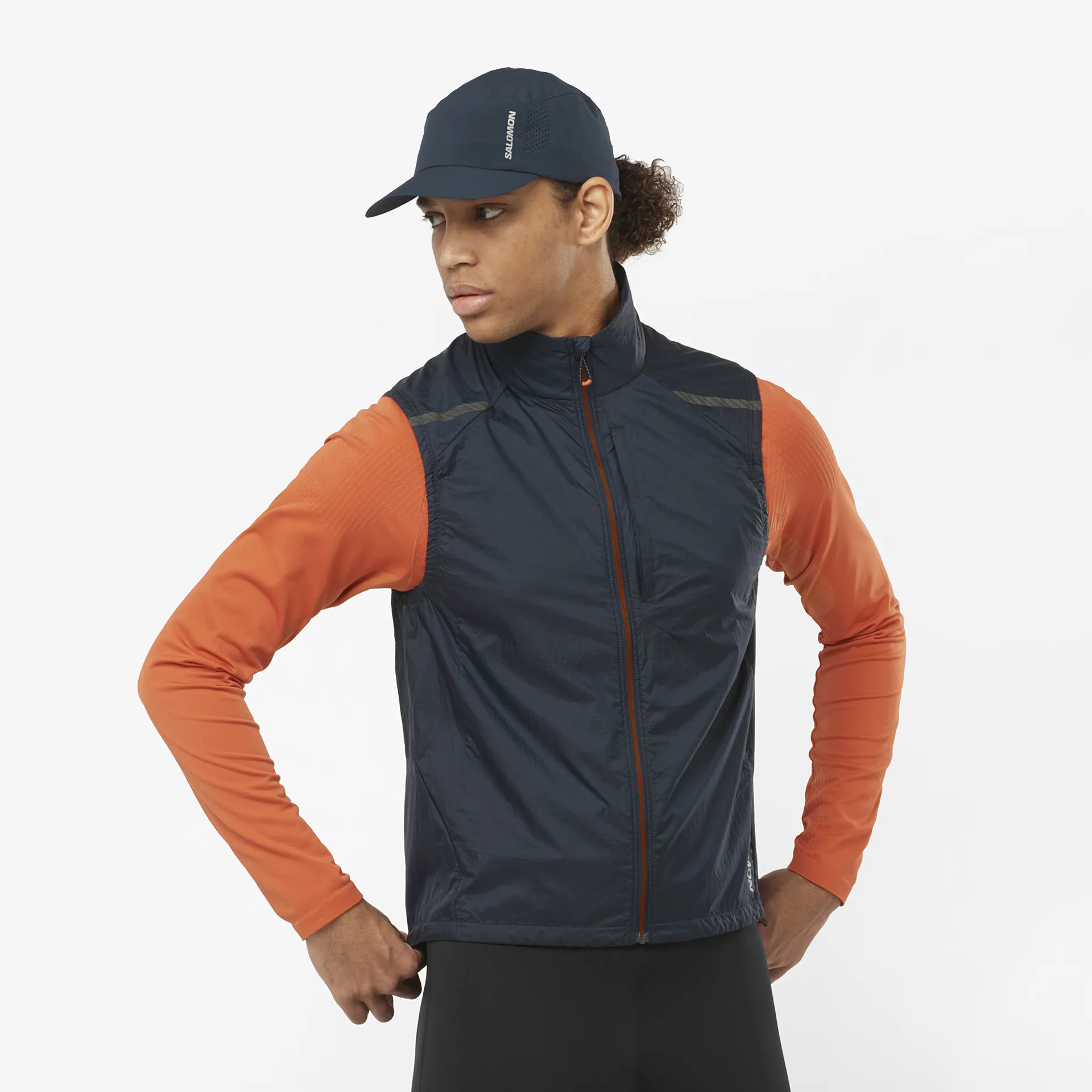 Windproof running vest hot sale