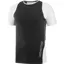 Salomon Sense Aero SS Tee Men's Running T-Shirt in Deep Black/White