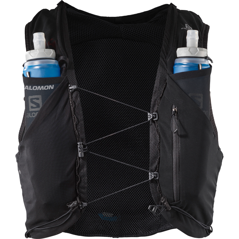 Salomon ADV Skin 5 Set Unisex Running Vest in Black/Ebony-1